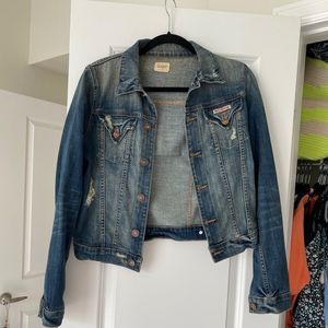 Hudson jeans jean jacket size small